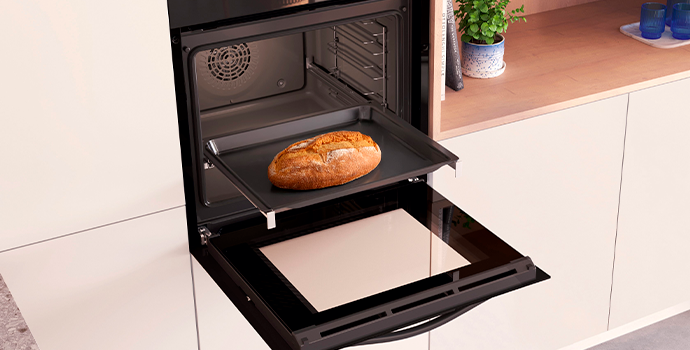 Descongelar pan en el horno