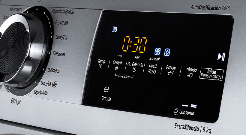 programa lavadora símbolos